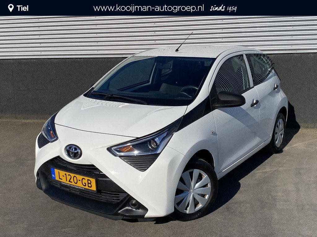 Toyota Aygo 1.0 VVT-i x-fun Nederlandse auto, start/stop sys, Voorwielaandrijving, Stof, Gebruikt, Euro 6