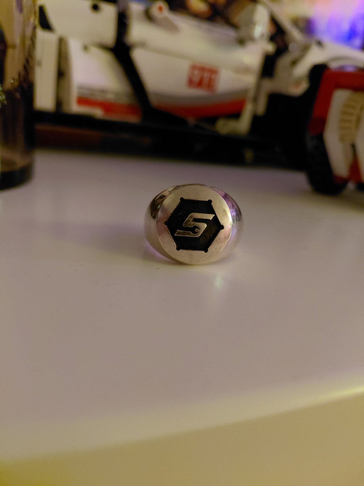 Snap On 10 karaat gouden dealers ring, Ophalen of Verzenden, Goud