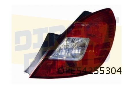 Opel Corsa D (11/06-1/15) (5-drs.) achterlicht Links (smoke)