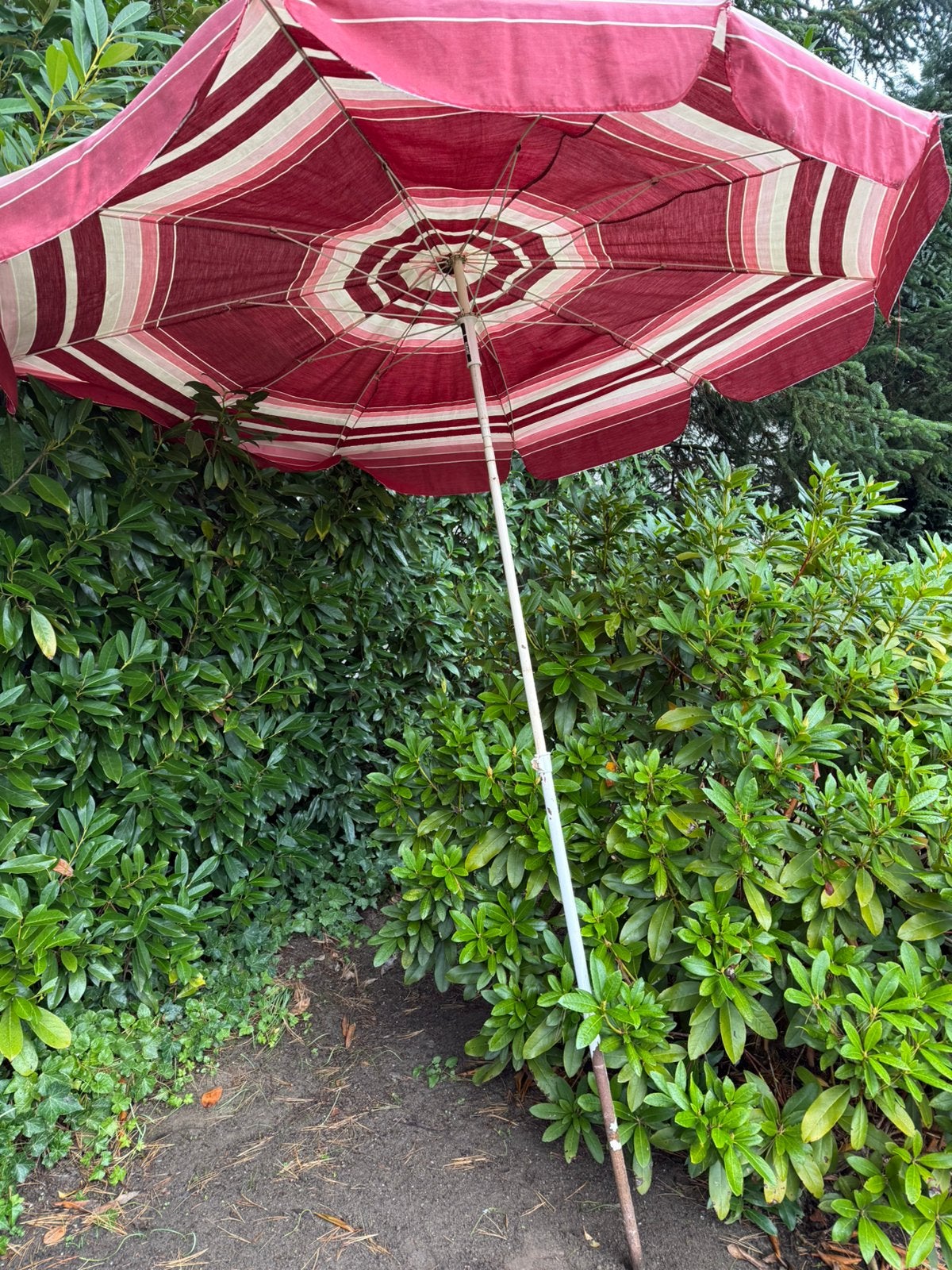 Kleine parasol, 2,50 meter, Ophalen, Gebruikt