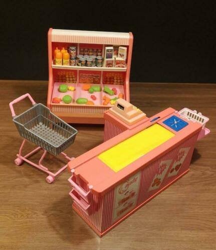 Barbie : Supermarkt, Ophalen of Verzenden, Gebruikt, Toebehoren