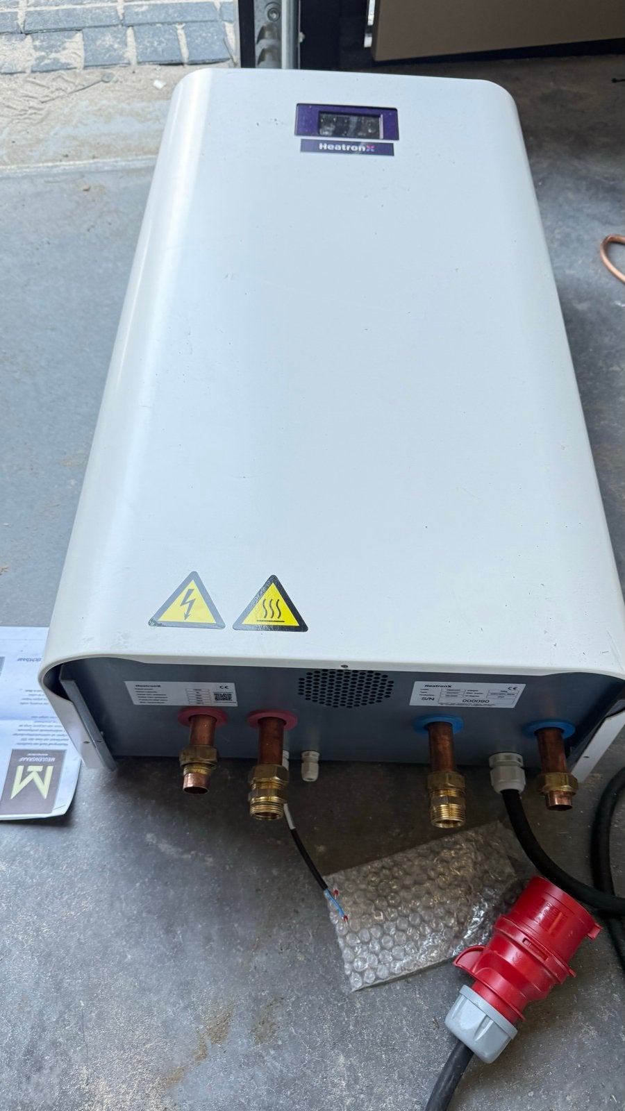 HeatronX 10kW Elektrische CV-ketel - Zo goed als nieuw, 30 tot 80 cm, Cv-ketel of Combi-ketel, Minder dan 60 cm, Ophalen of Verzenden
