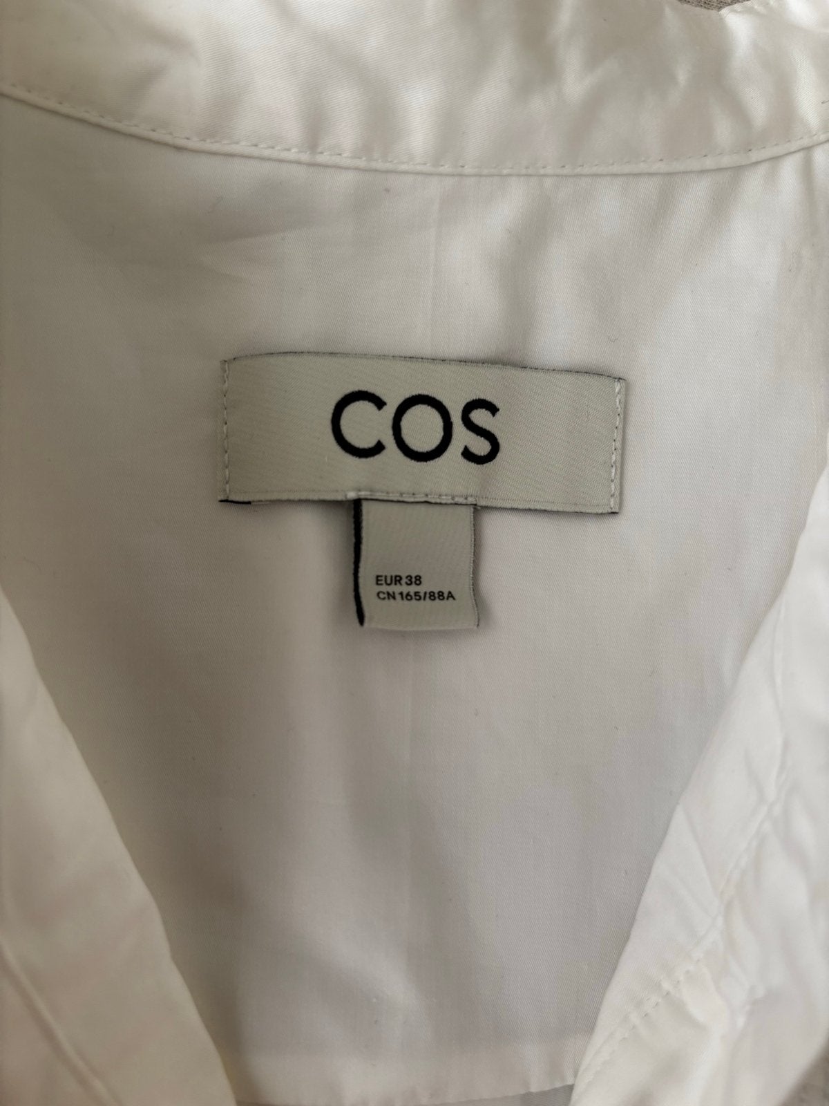 COS Witte Blouse met Borduurwerk - Maat 38/40 (M), Ophalen, Nieuw, Maat 38/40 (M), Wit