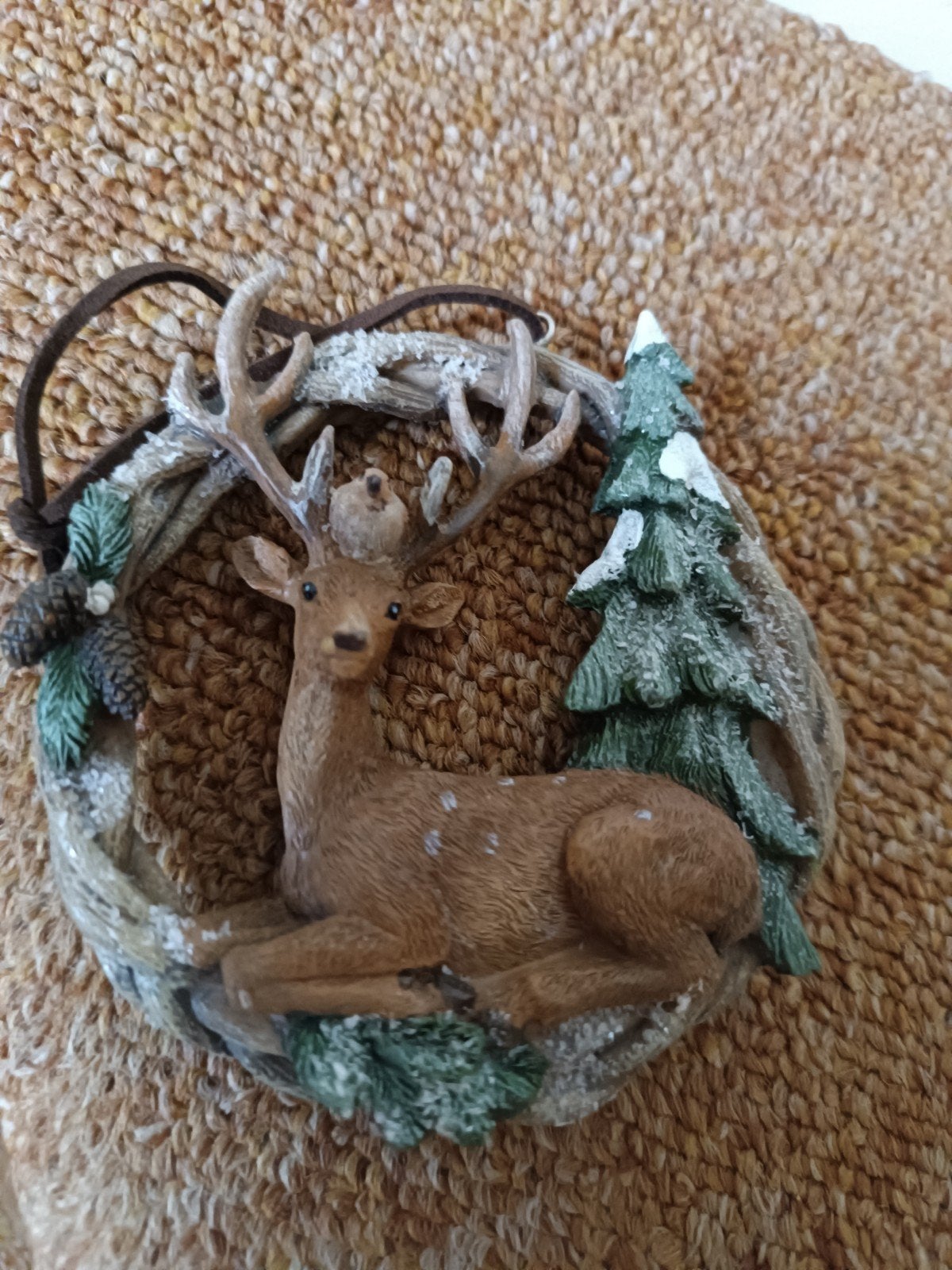 Kerstboom hanger hert, Ophalen of Verzenden