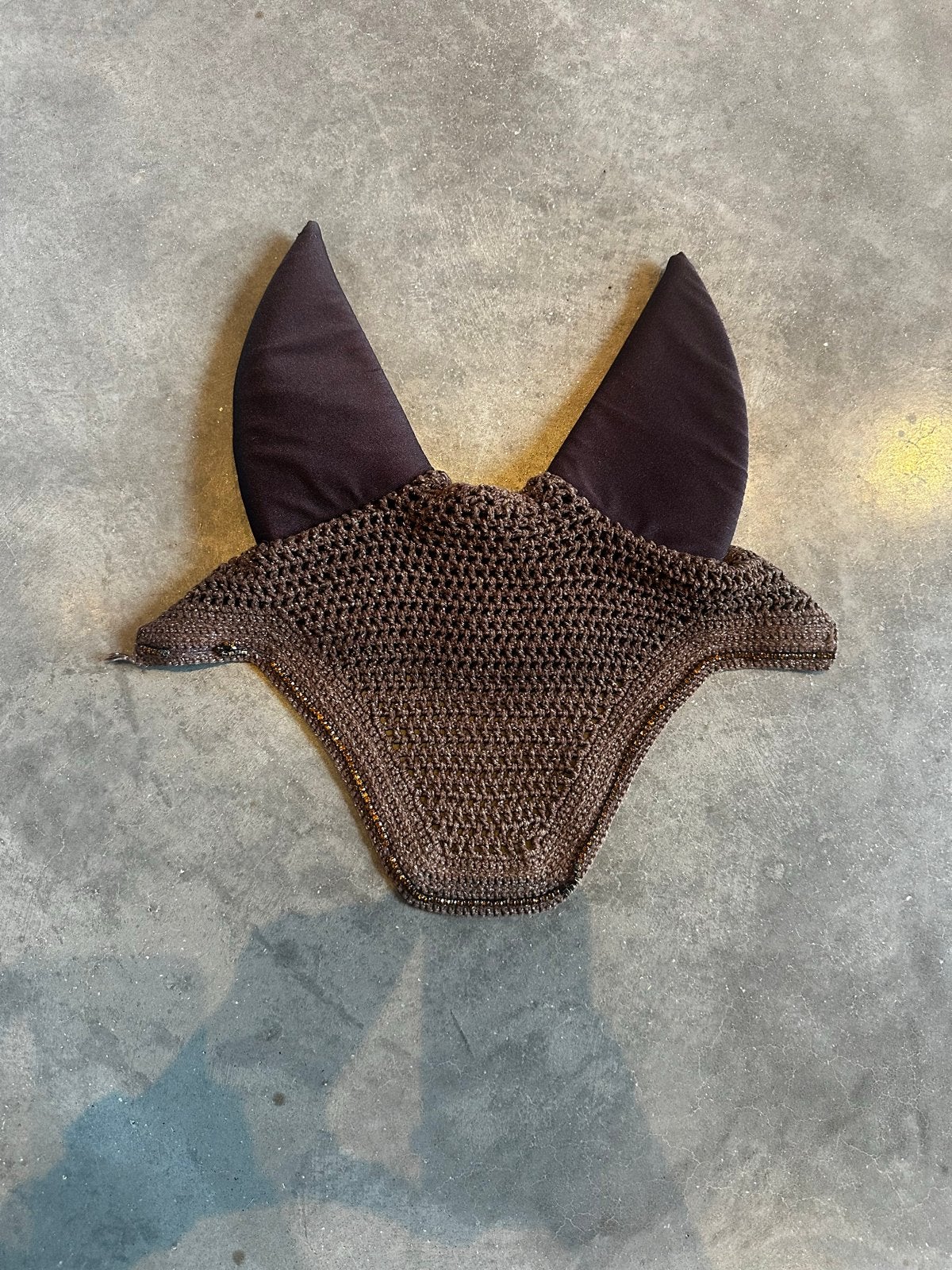 Kentucky Oornetje bruin soundless, Dieren en Toebehoren, Paarden en Pony's | Overige Paardenspullen, Verzenden, Gebruikt, Dressuur