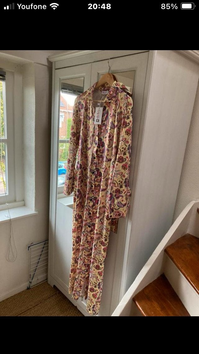 Mooie, vrolijke lange jurk van Deb’s casual elegance, Kleding | Dames, Ophalen, Nieuw, Onder de knie