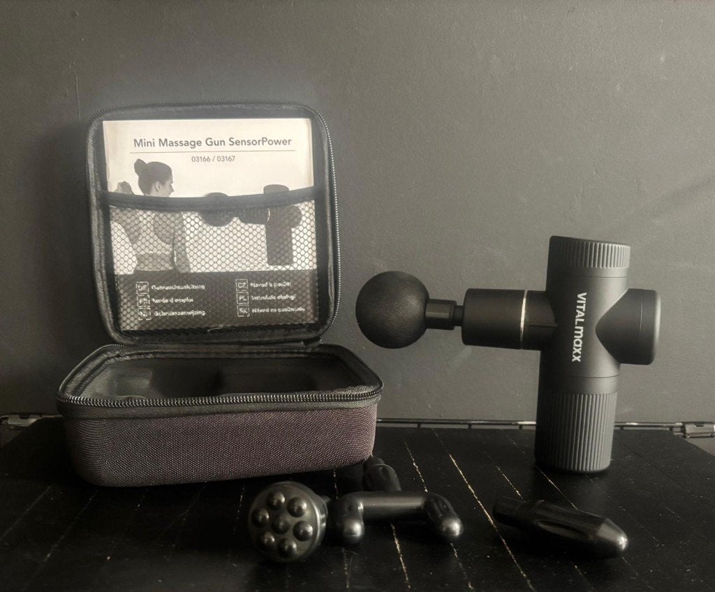 Krachtige Massage Gun (Type 03166/03167) Vitalmaxx, Ophalen of Verzenden, Nieuw, Apparaat