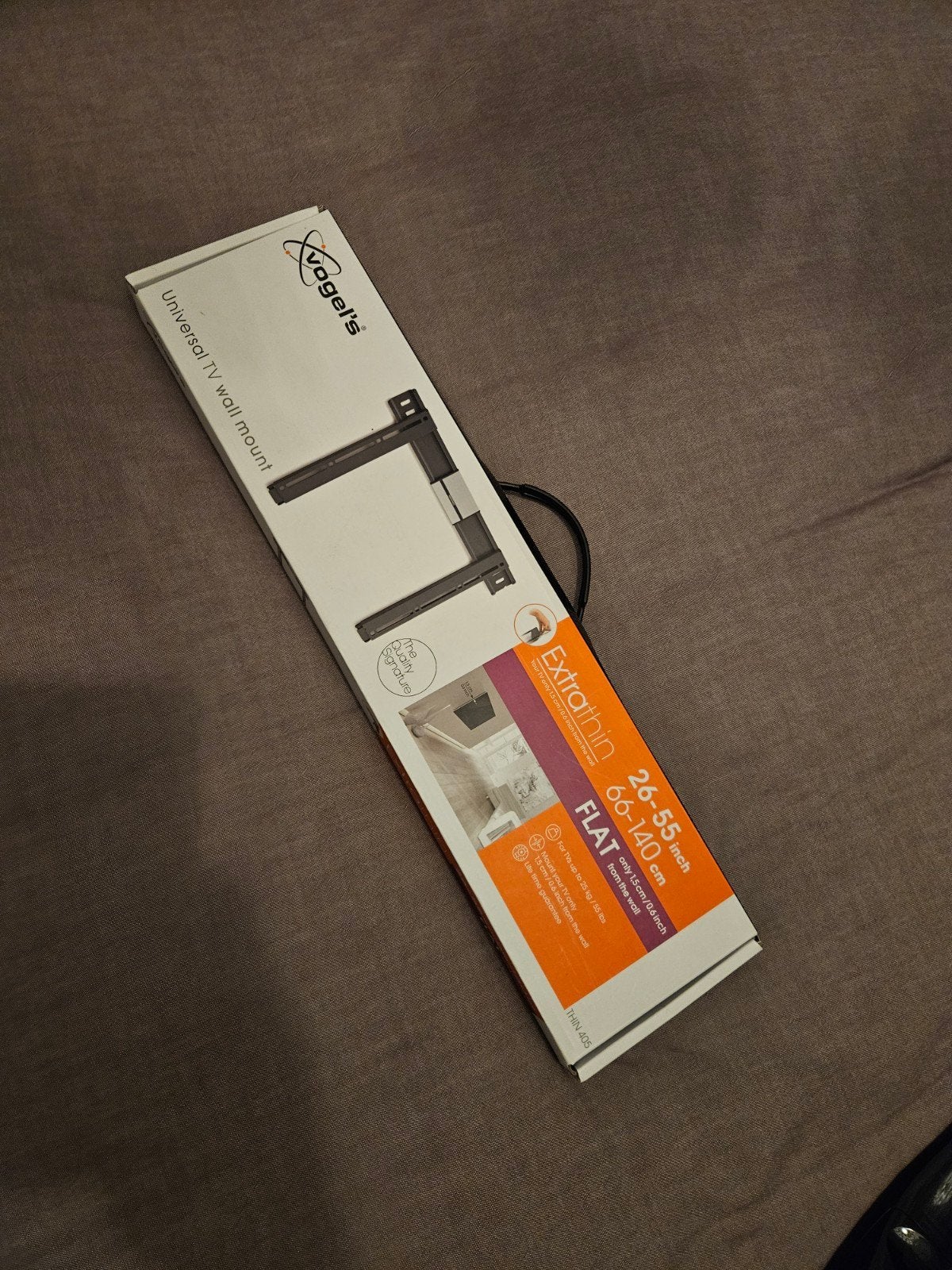 Vogel's universele tv-muurbeugel - Extrathin 26-55 inch, Audio, Tv en Foto, Ophalen of Verzenden, Gebruikt