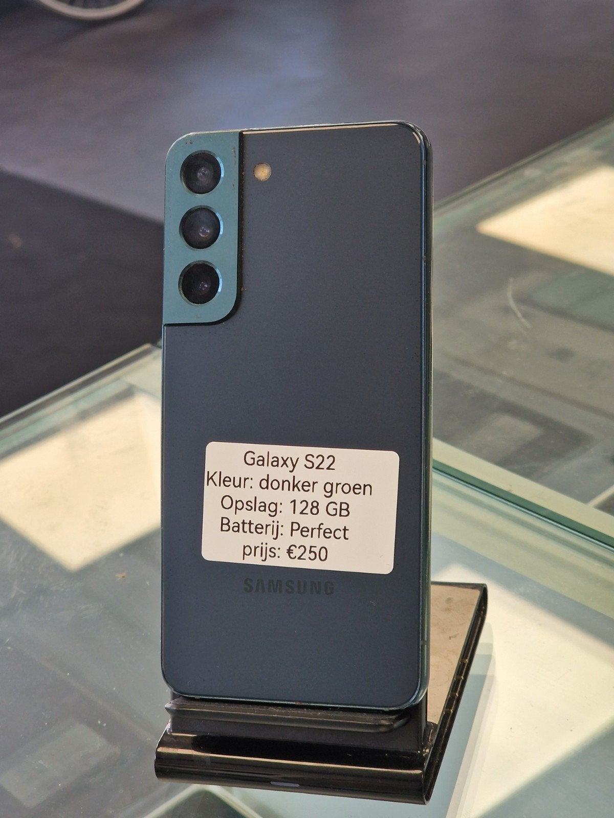 Galaxy S22.  128 GB.  2 jaar garantie, Ophalen of Verzenden, Zo goed als nieuw, H&S telecom, Galaxy S22
