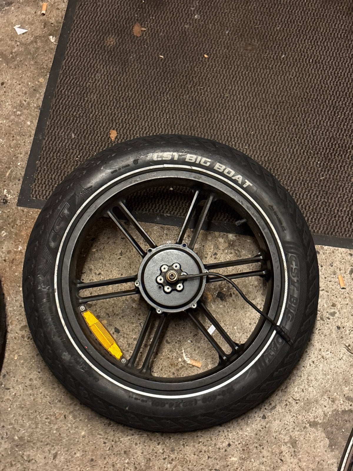 Fatbike motor 750W - Wiel met motor en band, Fietsen en Brommers, Elektrische fiets, Gebruikt, Overige materialen, Ophalen of Verzenden