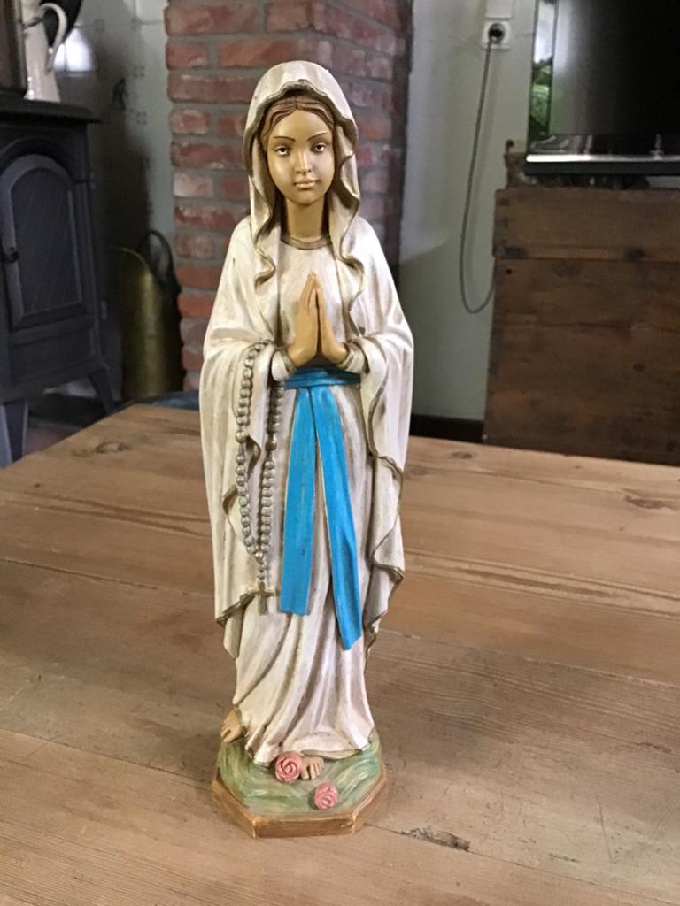 Vintage Mariabeeld Madonna, Antiek en Kunst, Antiek | Religie, Ophalen of Verzenden