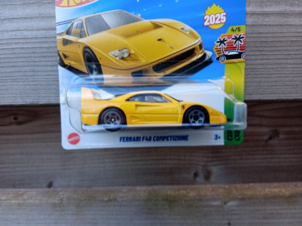 Ferrari F40 Competizione Hotwheels, Ophalen, Nieuw, Auto