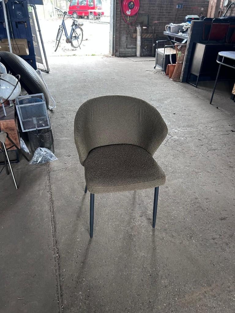 2 eetkamerstoelen donkergroen outlet korting, Ophalen, Twee, Overige kleuren, Nieuw