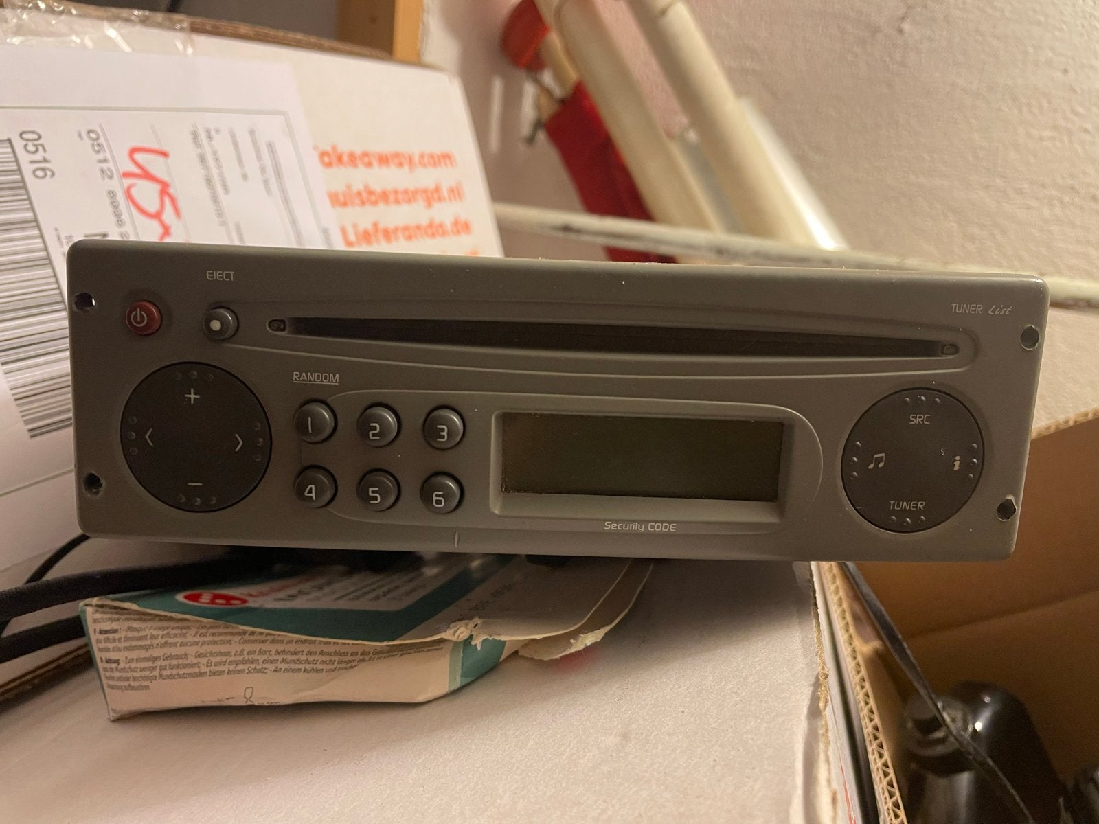 Tuner Live autoradio met CD-speler, Ophalen, Gebruikt