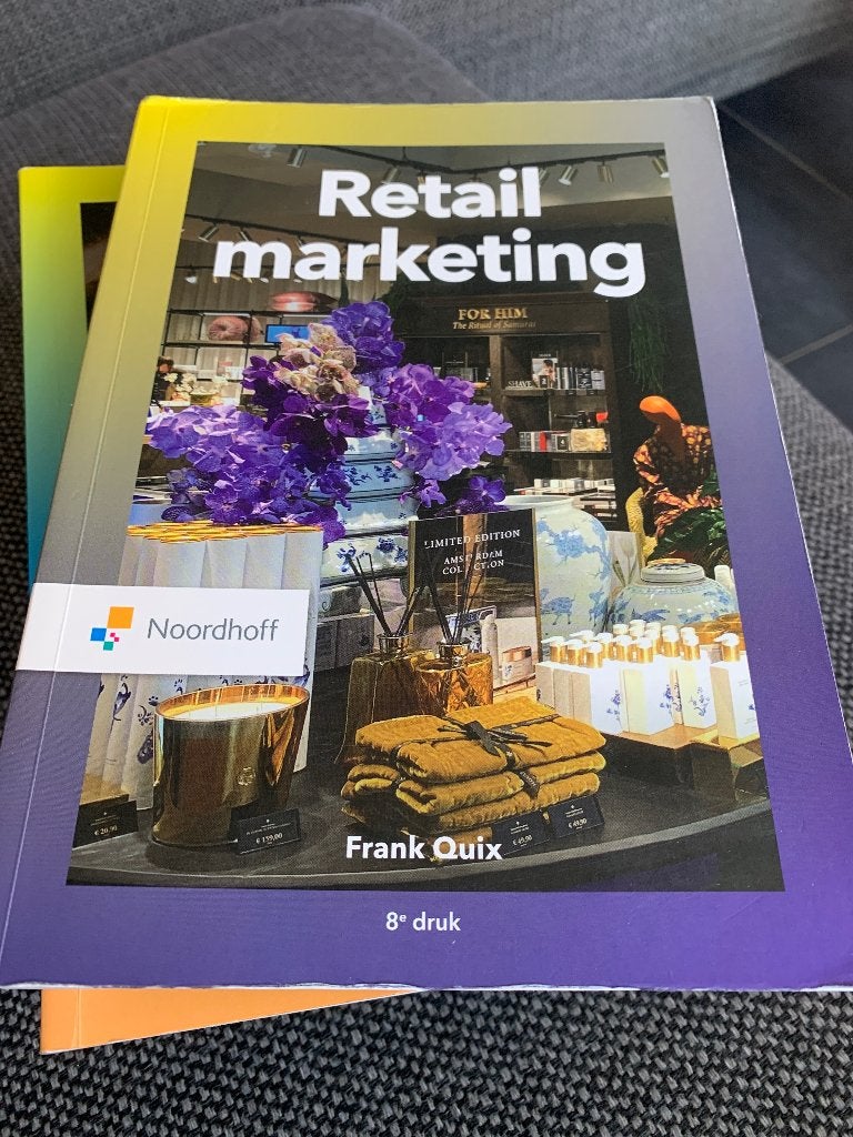 Retail Marketing - Frank Quix (8e druk), Boeken, Ophalen of Verzenden, Zo goed als nieuw, Economie en Marketing, Frank Quix