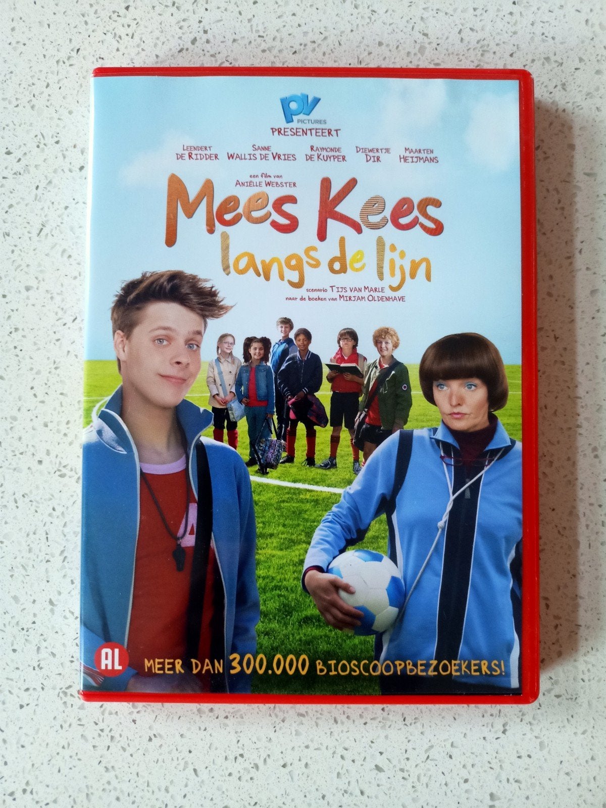 Mees Kees langs de lijn DVD - Familiefilm, Cd's en Dvd's, Alle leeftijden, Zo goed als nieuw, Familie, Film