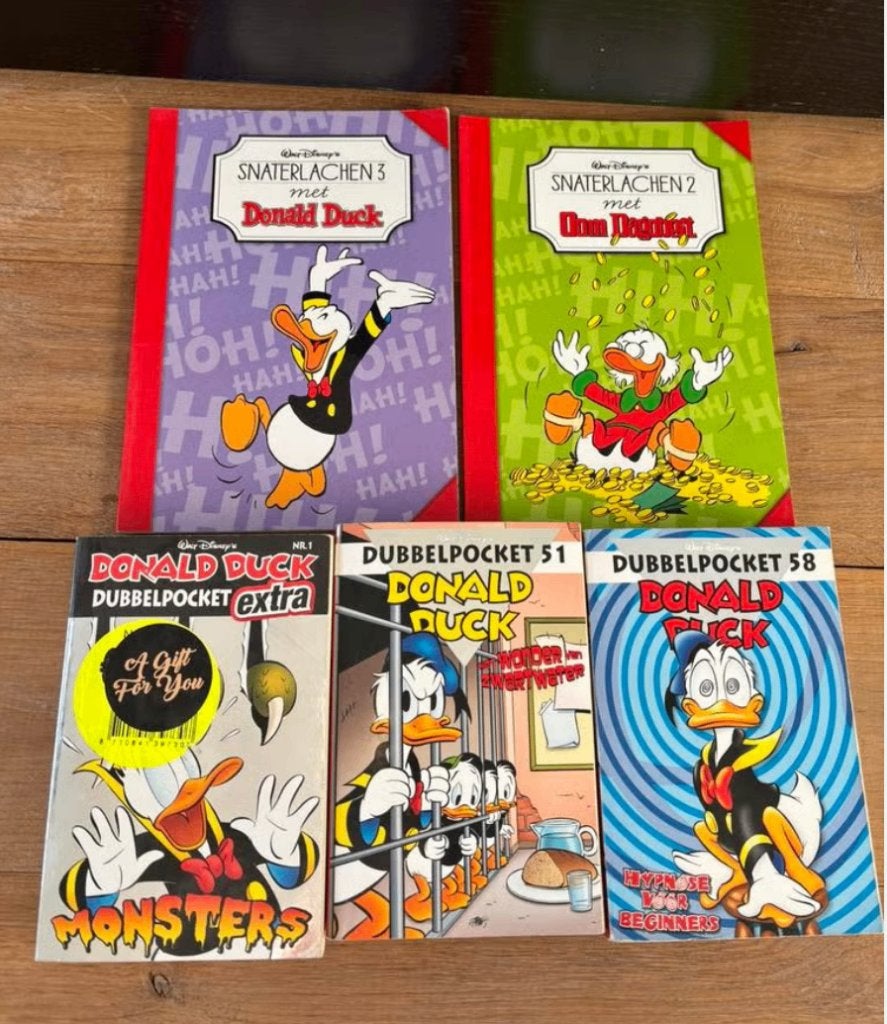 Donald Duck boeken, Boeken, Meerdere stripboeken, Ophalen of Verzenden, Zo goed als nieuw