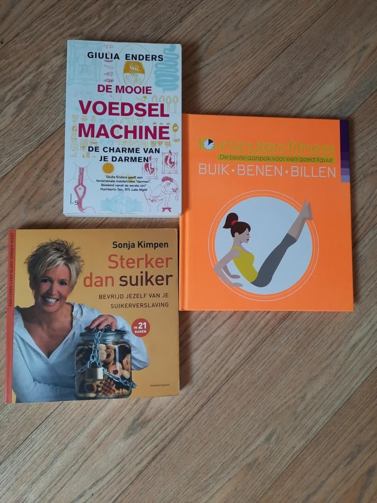 Gezondheid & Voeding Boeken: Darm, Suiker & Fitness, Boeken, Ophalen of Verzenden, Zo goed als nieuw, Dieet en Voeding, Giulia Enders, Sonja Kimpen