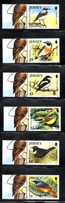 VOGELS POSTFRISSE ZEGELS. Jaar 2008: Jersey, Ophalen of Verzenden, Postfris, Dier of Natuur
