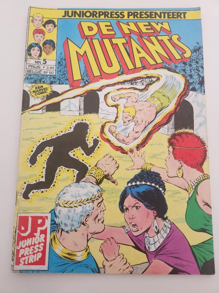 De new mutants - 5 - 1986, Boeken, Strips | Comics, Europa, Ophalen of Verzenden, Junior Press, Gelezen