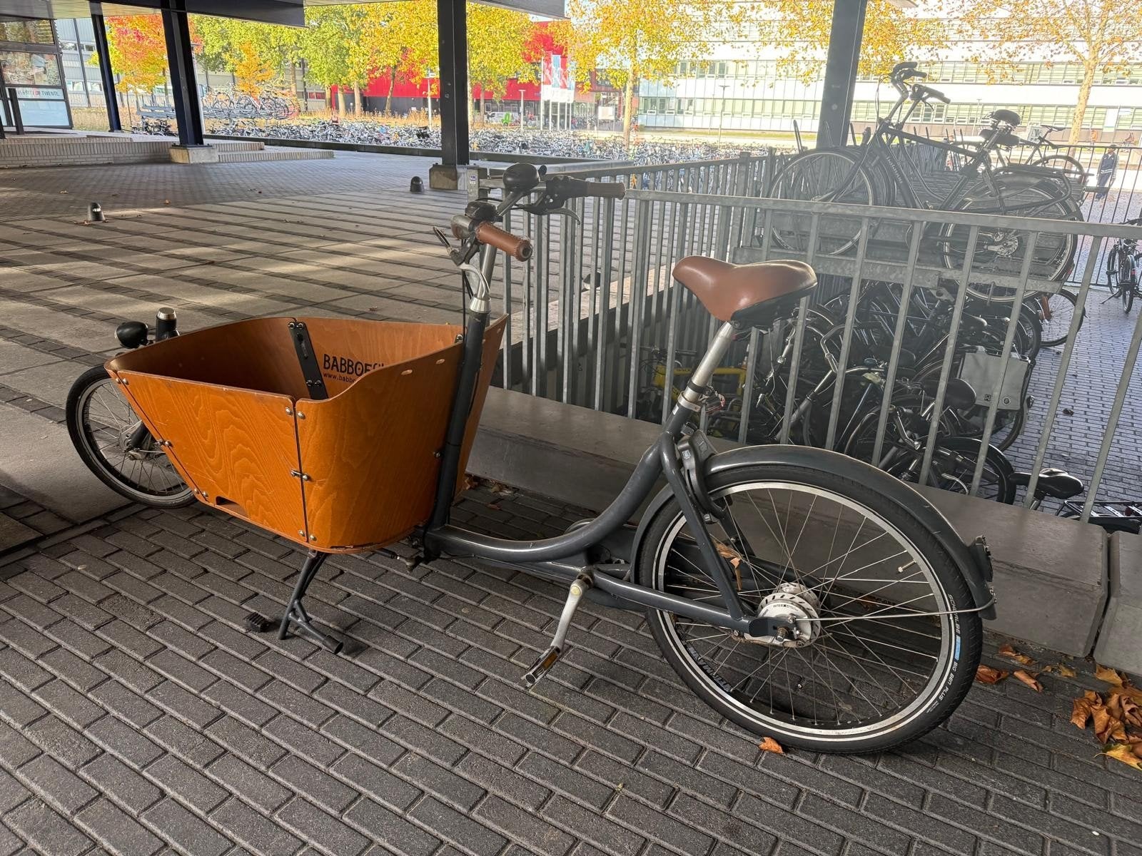 Babboe City bakfiets (niet elektrisch), Gebruikt, 2 kinderen, Trommelrem, Ophalen