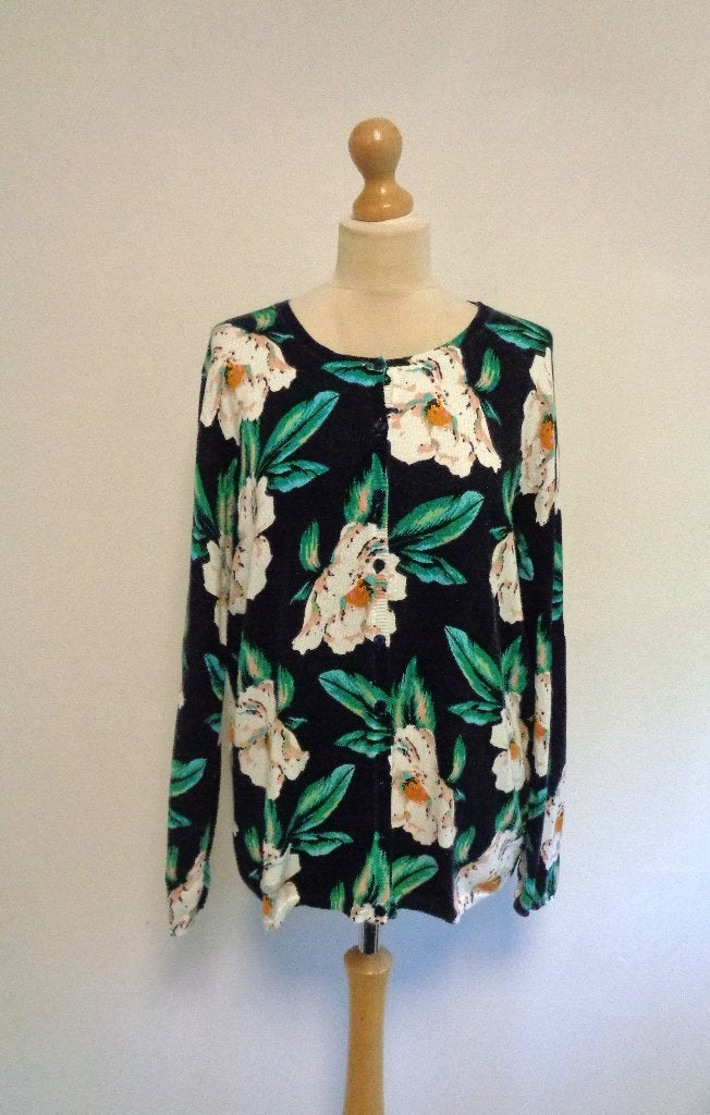 vest bloomings, Meerkleurig, Trui of Vest, Ophalen of Verzenden, Zo goed als nieuw