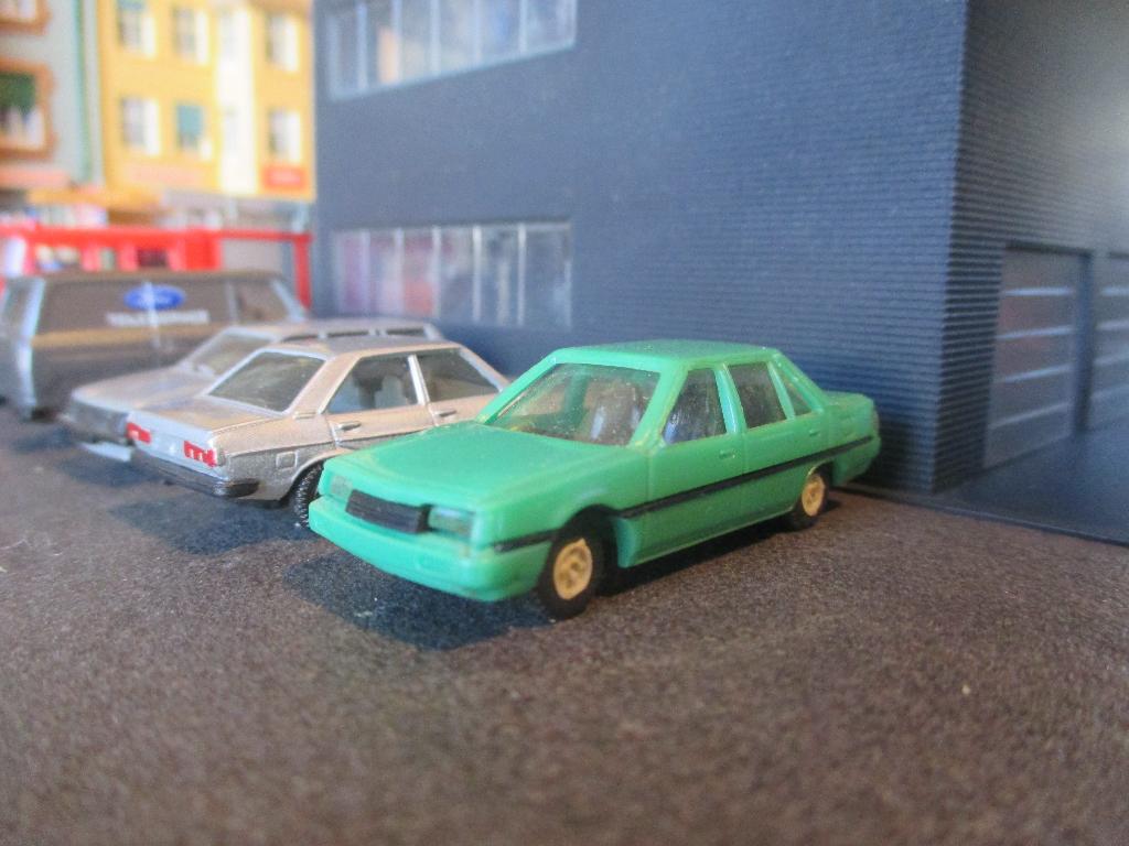 1983-1988 Mitsubishi Galant E10 - Smer ( Rietze ) groen, Ophalen of Verzenden, Zo goed als nieuw, Auto, Rietze