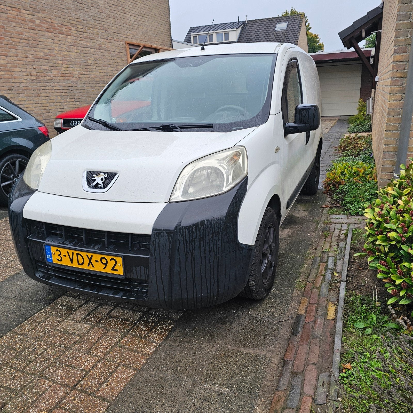 Peugot Bipper compacte bestelbus 2009. incl  set winterband, Auto's, Voorwielaandrijving, Stof, 600 kg, 4 cilinders
