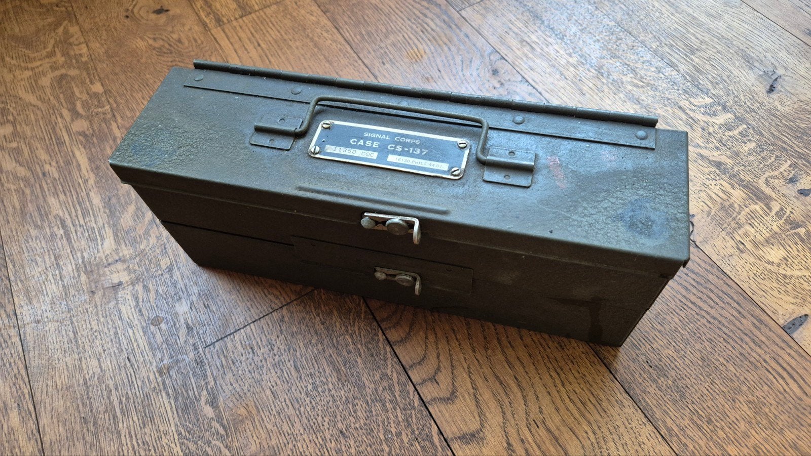 US CS137 case crystals signal corps radio 1944 bc611, Ophalen of Verzenden, Amerika, Overige typen