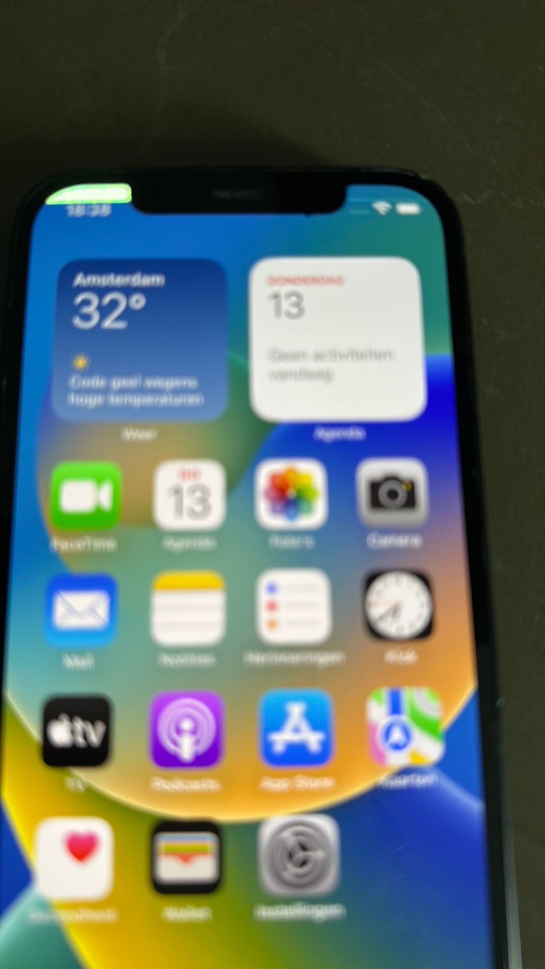 I phone 12, 128 GB, Zwart, Ophalen of Verzenden, Zo goed als nieuw