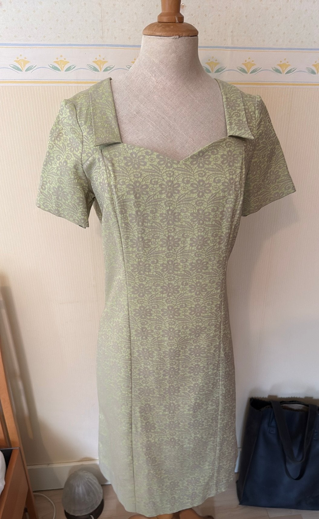 Wax jurkje 38, Kleding | Dames, Ophalen of Verzenden, Zo goed als nieuw, Maat 38/40 (M), Boven de knie