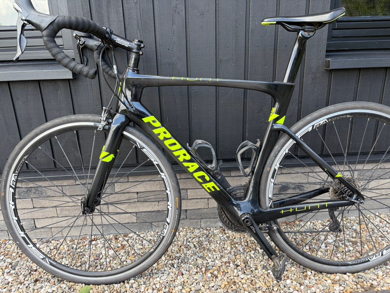 mooie racefiets Prorace Hunt, Gebruikt, 10 tot 15 versnellingen, Velgrem, Overige maten