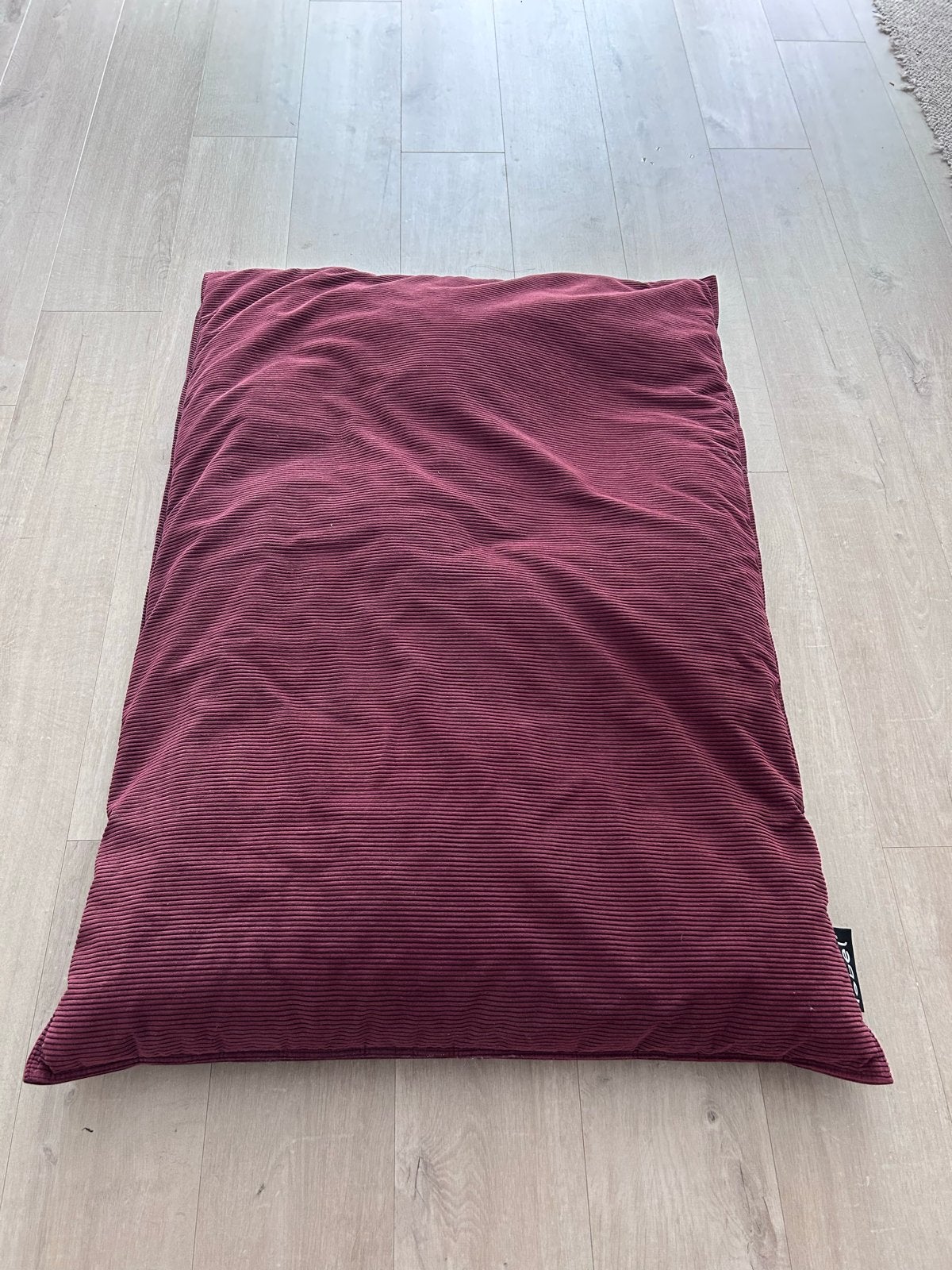 Bordeauxrode zitzak van Label, Ophalen of Verzenden, Gebruikt, Rood, Zitzak