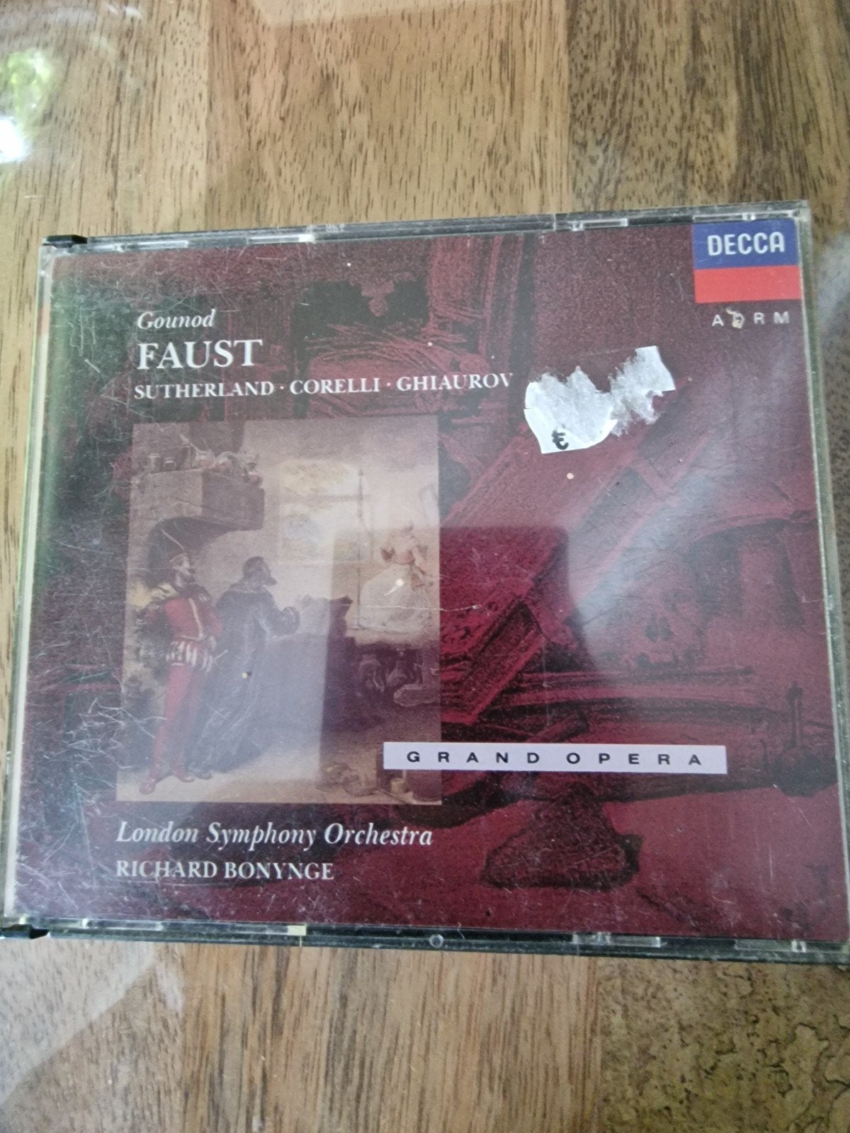 Gounod: Faust - Grand Opera CD (Decca), Ophalen of Verzenden, Romantiek, Gebruikt, Opera of Operette