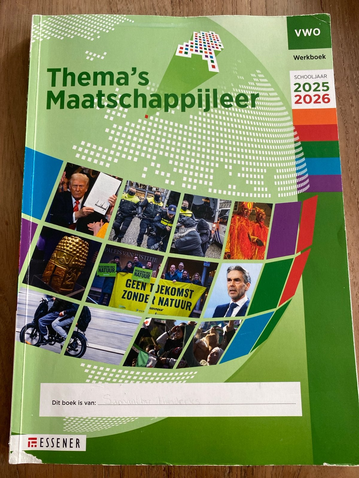 Thema's Maatschappijleer VWO Werkboek 2025-2026, Boeken, Ophalen of Verzenden, Zo goed als nieuw, VWO, Maatschappijleer