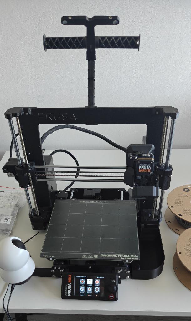 Prusa Original MK4S + filament en reserveonderdelen, Computers en Software, 3D Printers, Zo goed als nieuw, Filament, Ophalen