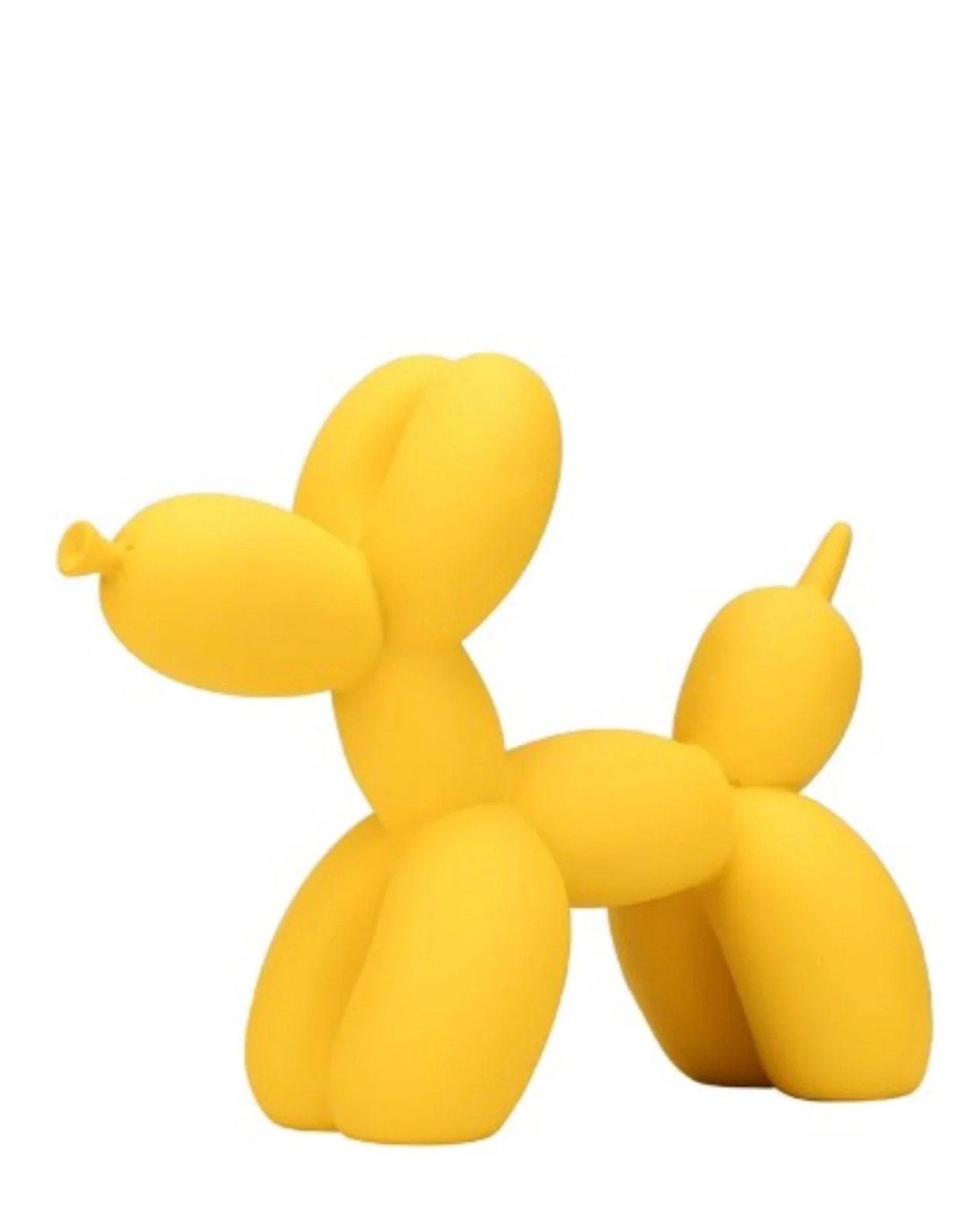 DECORATIEF BALLON HOND BEELD geel, Huis en Inrichting, Woonaccessoires | Overige, Verzenden, Overige stijlen, Nieuw, Steen/keramiek