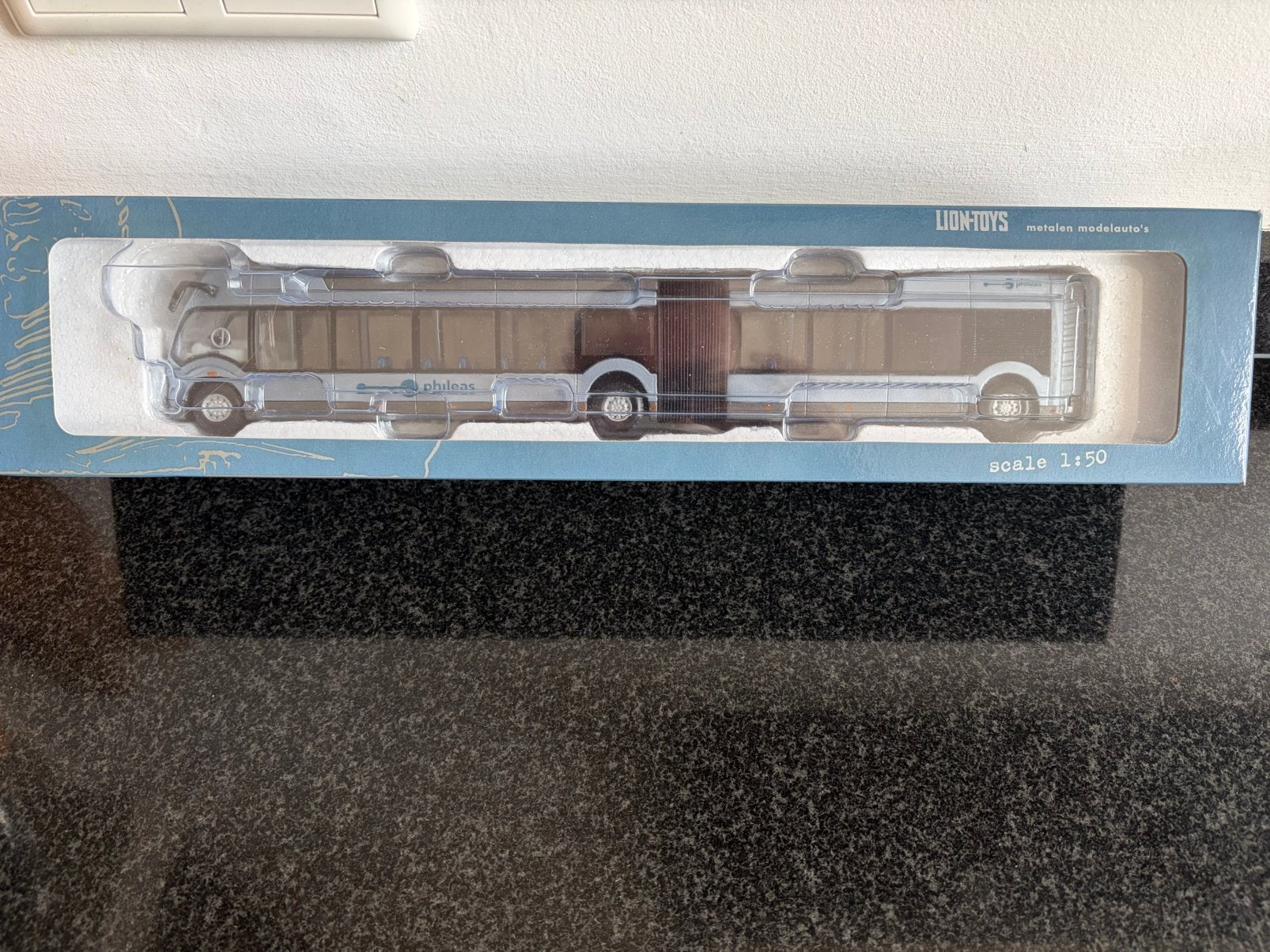 Lion Toys Phileas gelede bus nieuw in OVP 1:50, Verzenden, Nieuw, Bus of Vrachtwagen, Lion Toys