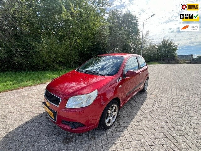 Chevrolet Aveo 1.2 16V LS B-clever Airco Lage km, Auto's, Chevrolet, Voorwielaandrijving, Stof, Aveo, 4 cilinders