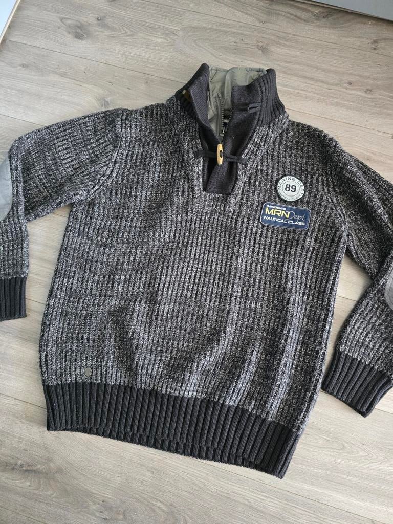 Mooie heren trui Marine Dept, maat XL (PR5), Ophalen of Verzenden, Zo goed als nieuw, Maat 56/58 (XL), Blauw