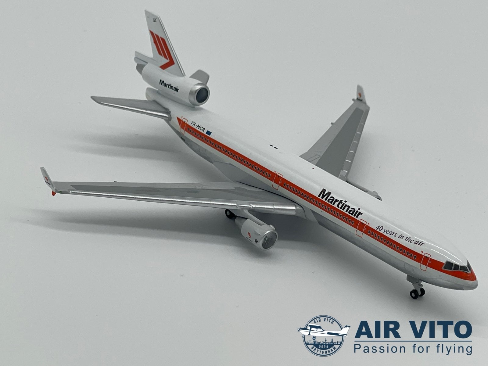 Martinair MD-11 Gemini Jets Schaalmodel 1:400 DIECAST, Verzamelen, Luchtvaart en Vliegtuigspotten, 2992jb, Schaalmodel, Nieuw