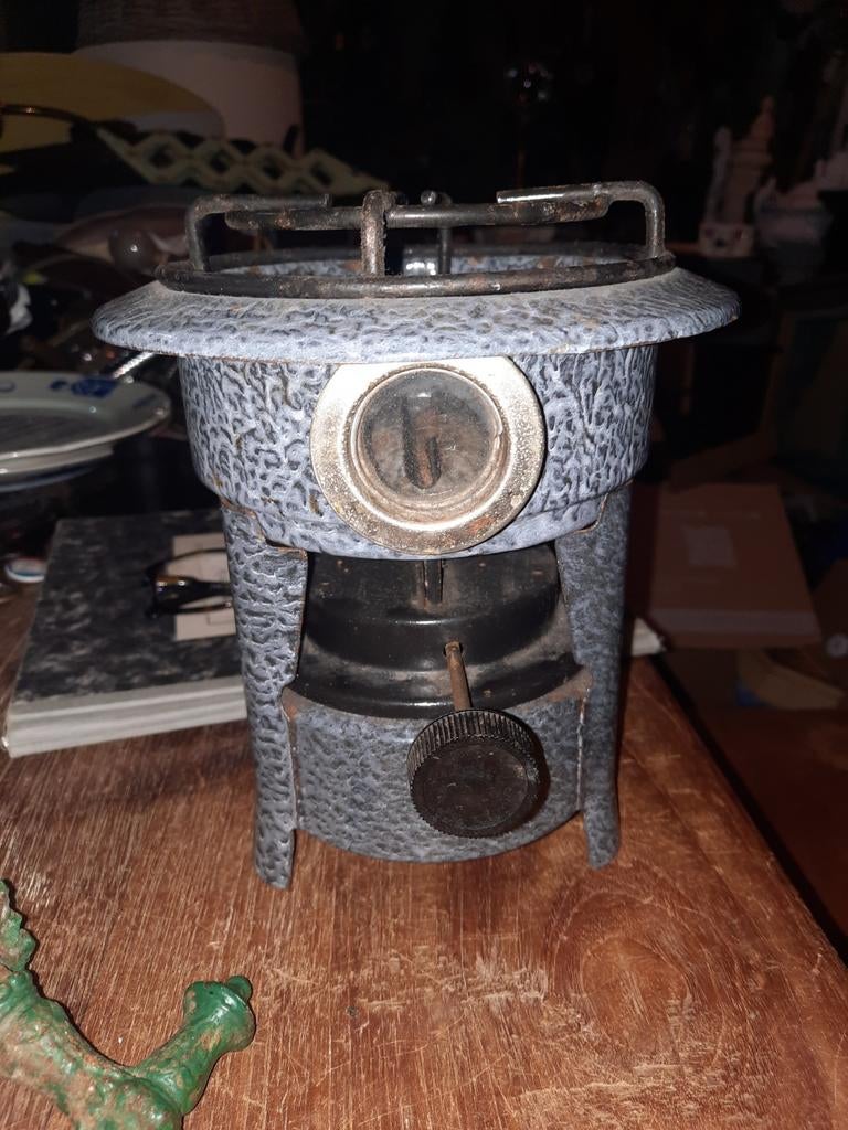 Vintage Petroleum Kooktoestel - Compact en Functioneel, Antiek en Kunst, Antiek | Keukenbenodigdheden, Ophalen of Verzenden