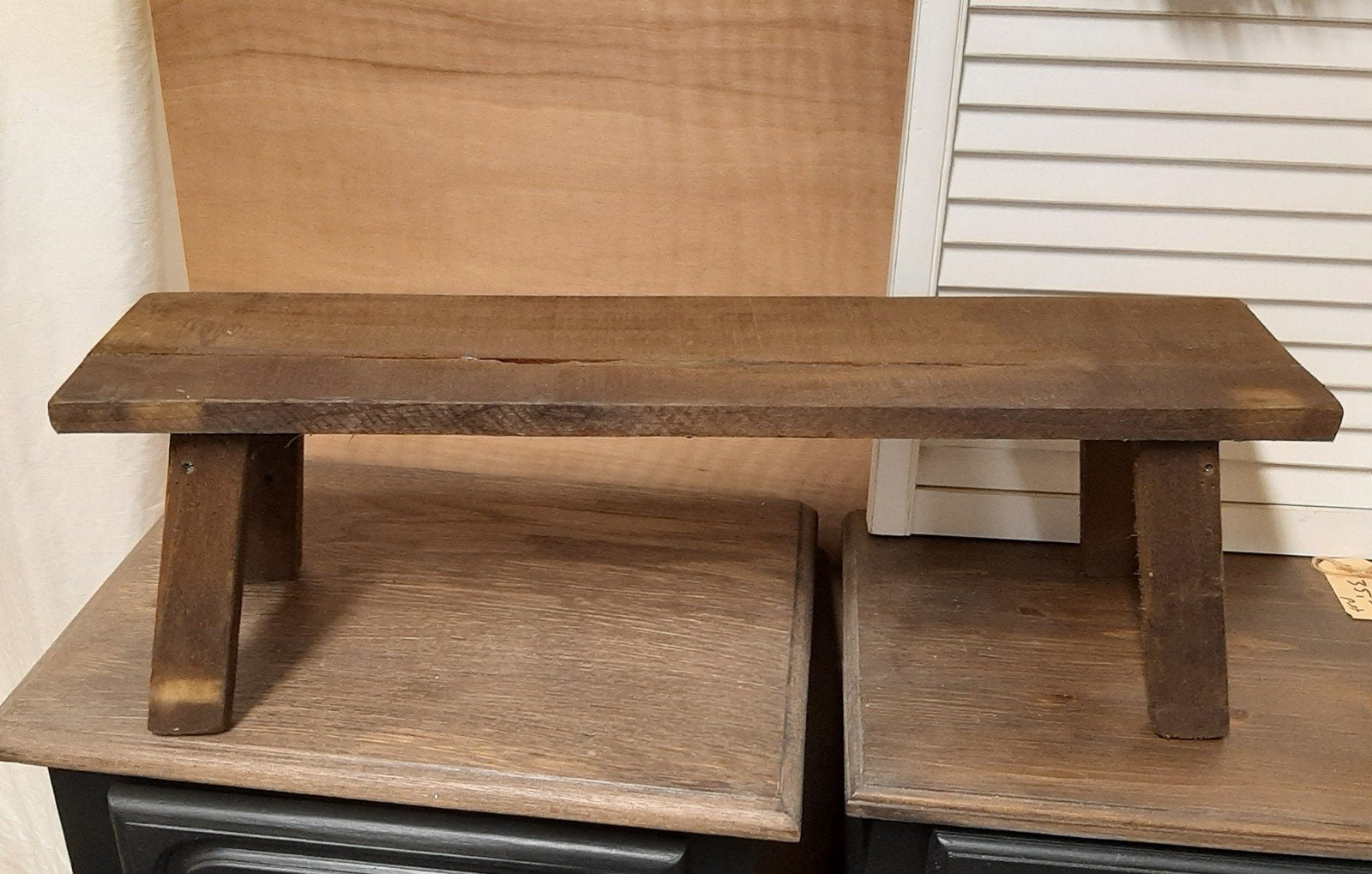 NIEUW! Landelijk, stoer bankje, krukje, etagère, decoratie, Huis en Inrichting, Woonaccessoires | Overige, Hout, Nieuw, Ophalen of Verzenden