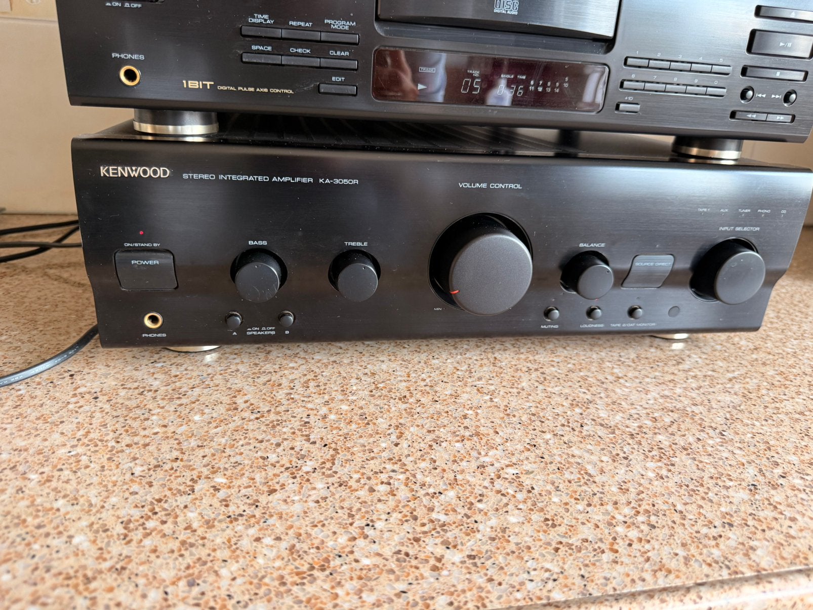 Kenwood stereo toren, Audio, Tv en Foto, Versterkers en Receivers, Ophalen, Gebruikt, Overige merken