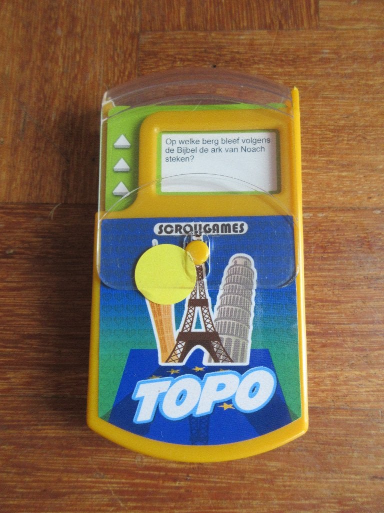 Topo scrollgames, Ophalen of Verzenden, Gebruikt, Puzzelen