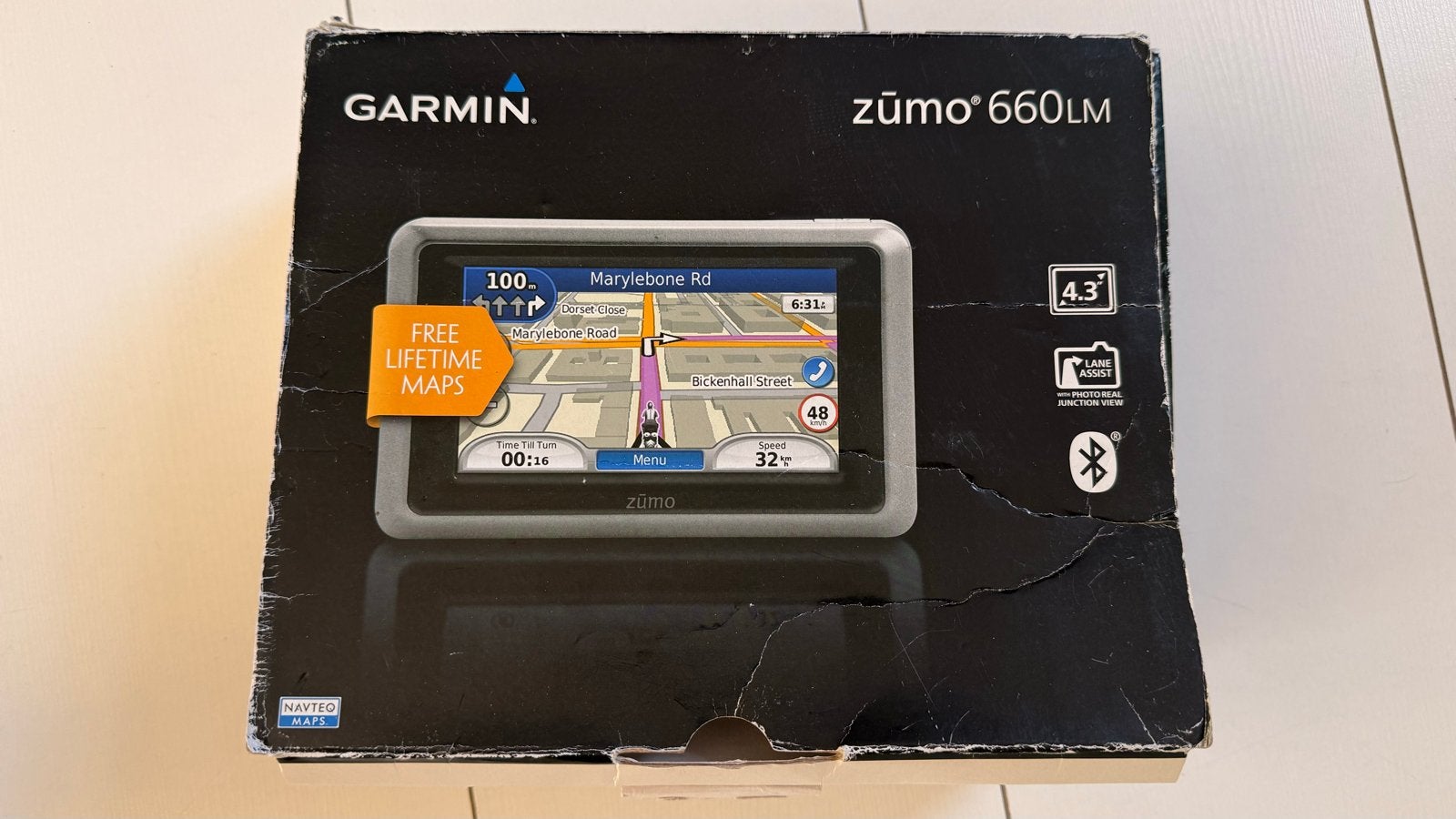 Garmin Zumo 660LM Navigatiesysteem voor auto of motor, Auto diversen, Ophalen of Verzenden, Gebruikt