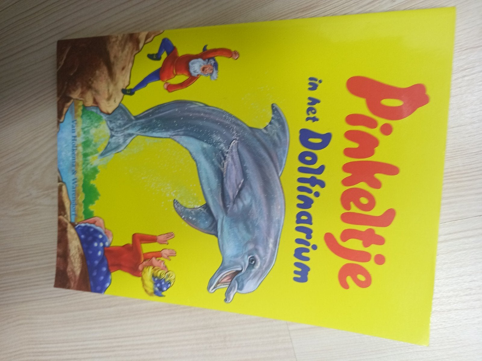 Pinkeltje in het Dolfinarium - Avontuurlijk kinderboek, Boeken, Ophalen of Verzenden, Zo goed als nieuw, Dick Laan, Sprookjes