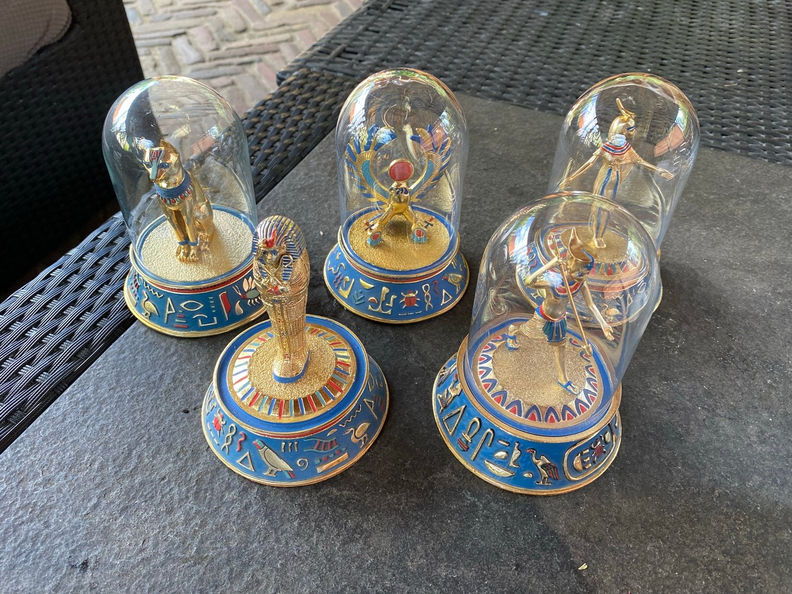 Deel collectie The Franklin Mint TFM Egyptische kunst, Ophalen of Verzenden, Gebruikt, Overige typen