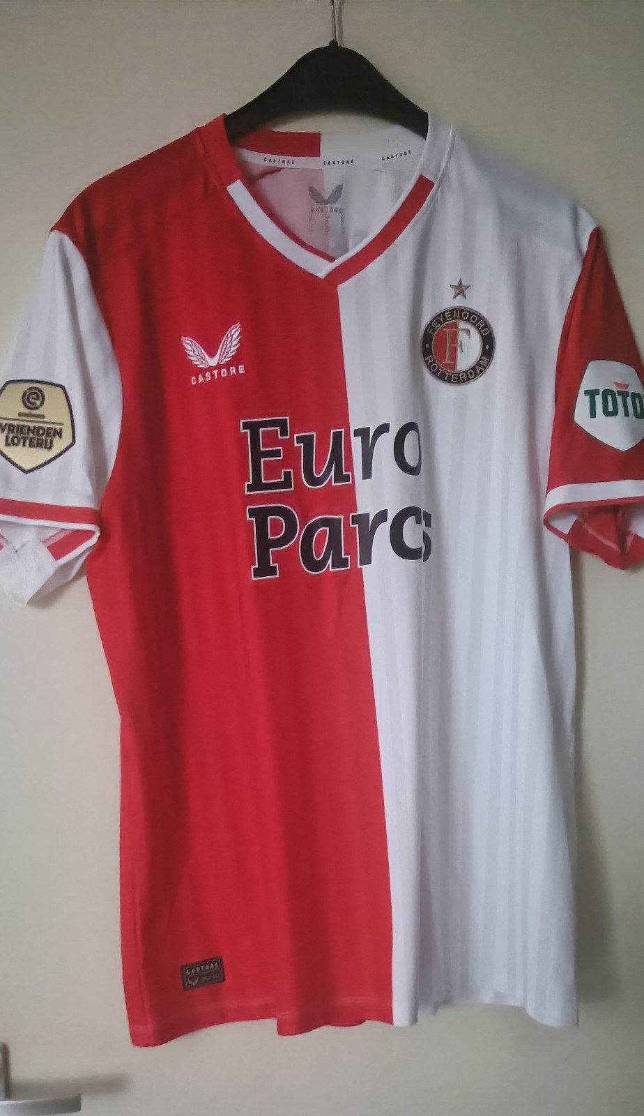 Feyenoord Thuistenue 2022/2023 - Maat XL, Kleding | Heren, Sportkleding, Maat 56/58 (XL), Ophalen of Verzenden, Zo goed als nieuw