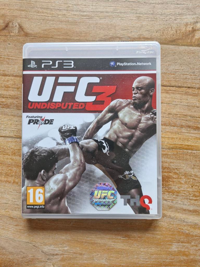 UFC Undisputed 3 Ps3, Vechten, 1 speler, Ophalen of Verzenden, Zo goed als nieuw